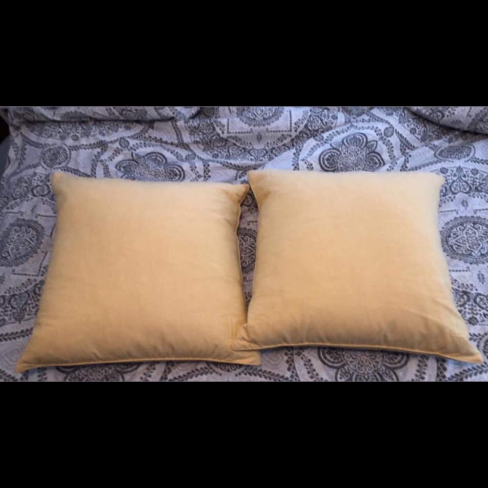 Ralph Lauren throw pillows
